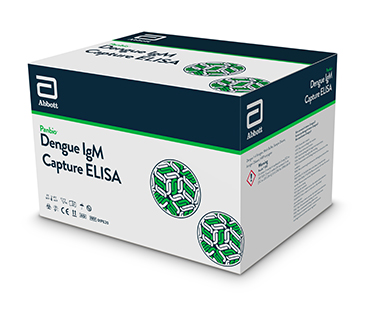 Image: The Panbio Dengue IgM Capture ELISA is used to detect IgM antibodies to dengue antigen in serum as an aid to clinical laboratory diagnosis of patients with clinical symptoms consistent with dengue fever (Photo courtesy of Abbott)