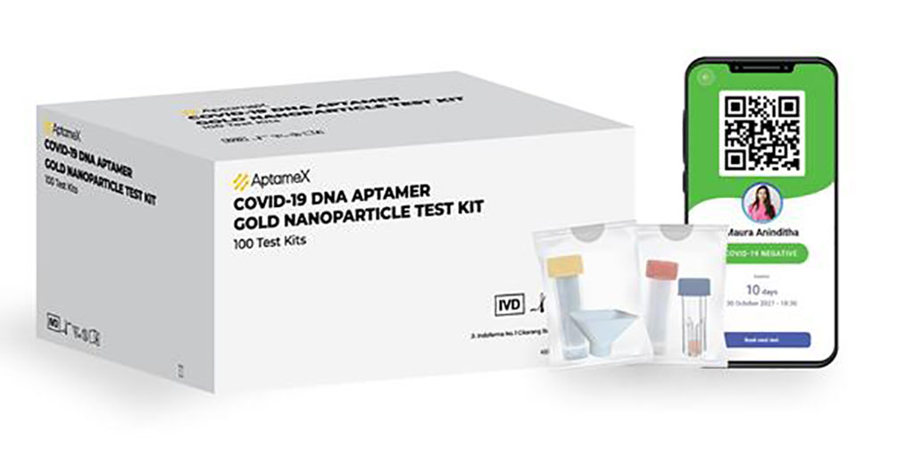 Image: AptameX DNA Aptamer-based COVID-19 rapid test has received CE Mark (Photo courtesy of Achiko)