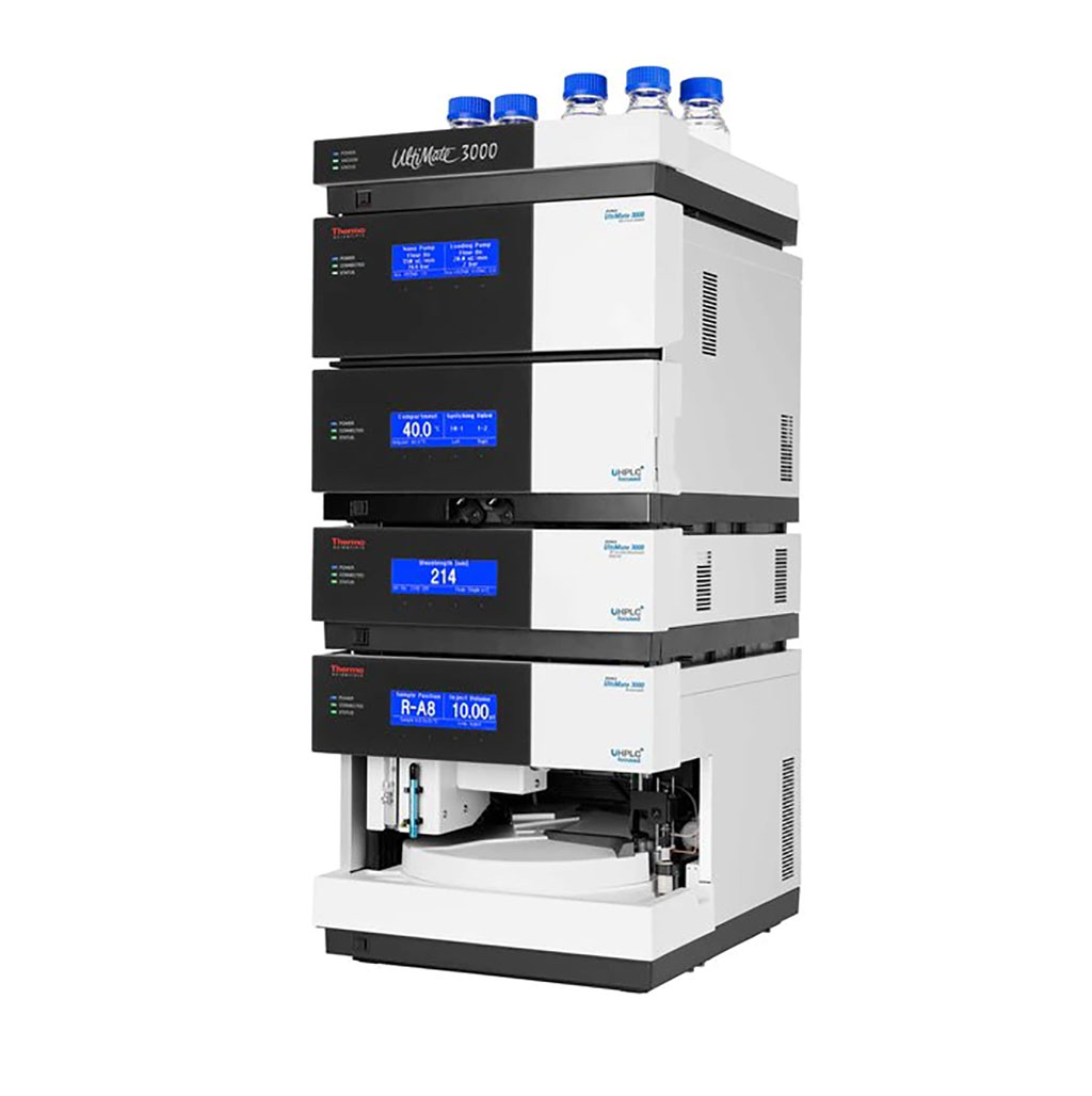 Image: UltiMate 3000 RSLCnano System: this low-flow liquid chromatography system has a wide flow-pressure footprint with nano-, capillary-, and micro-flow options (Photo courtesy of Thermo Fisher Scientific)