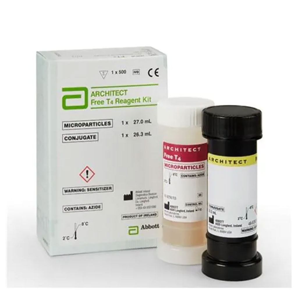 Image: Abbot Laboratories Free Thyroxine (FT4) Reagent Kit (Photo courtesy of Henry Schlein)