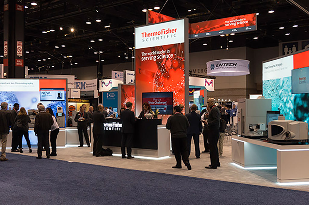 Image: Thermo Fisher presented its dynamic ranges of products for the clinical lab at AACC 2022 (Photo courtesy of Thermo Fisher Scientific)