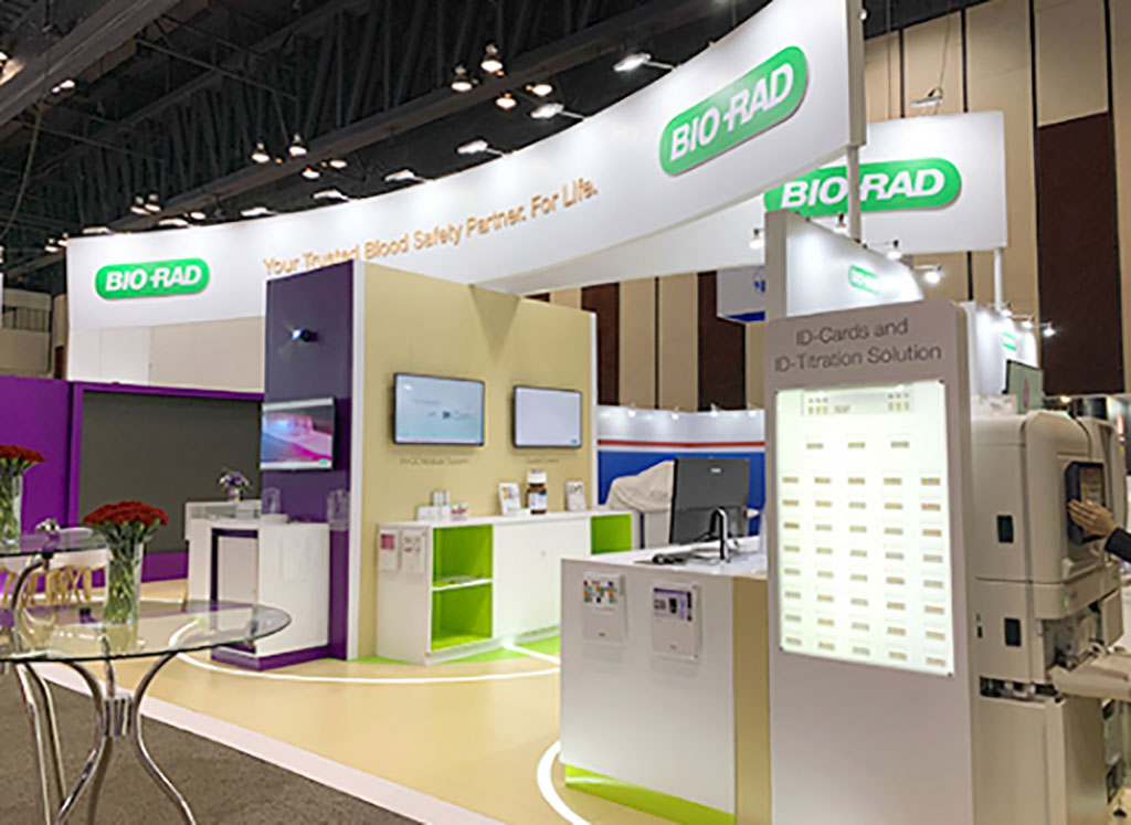 Image: Visitors to the company’s booth at AACC 2022 saw a range of solutions that support labs by maximizing efficiency (Photo courtesy of Bio-Rad)