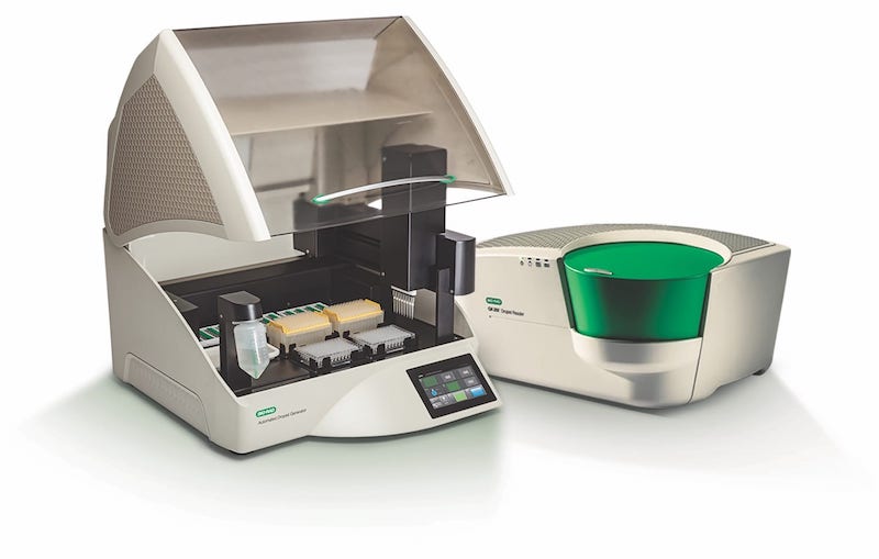 Image: The QX200 System ddPCR Data digital PCR provides absolute quantification of target DNA or RNA molecules (Photo courtesy of Bio-Rad).