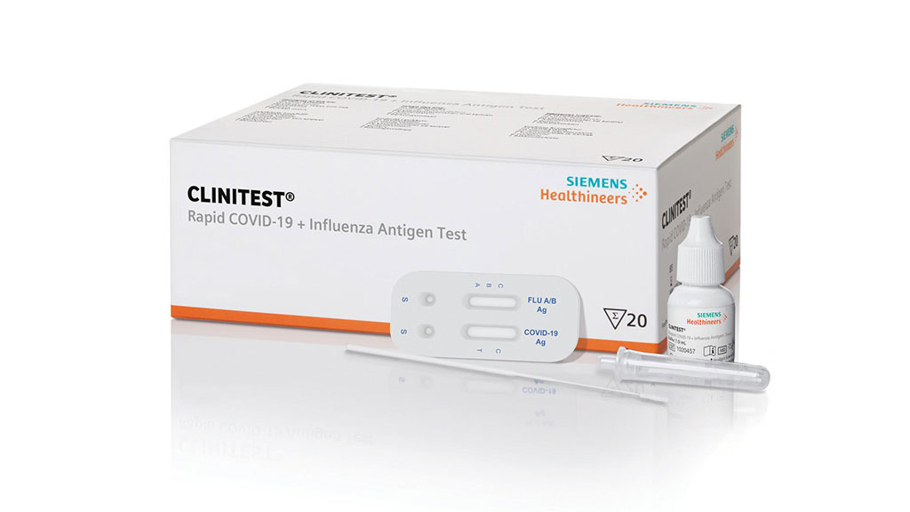 Image: CLINITEST Rapid COVID-19 + Influenza Antigen Test delivers reliable results in 15 minutes (Photo courtesy of Siemens)