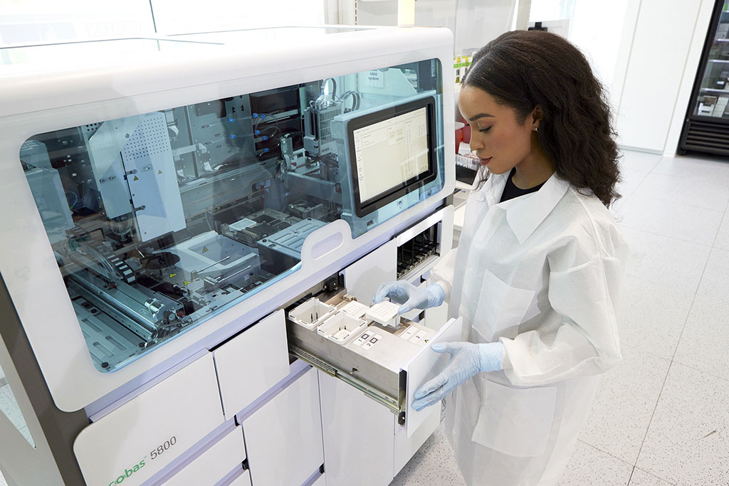 Image: The new cobas 5800 molecular diagnostic system will expand access to PCR testing in the U.S. (Photo courtesy of Roche)