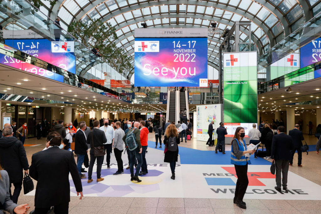 Image: MEDICA 2022 is welcoming more than 4,400 presenting companies (Photo courtesy of MEDICA)