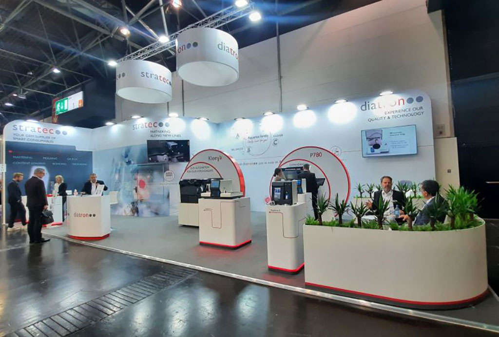 Image: Diatron has been present at MEDICA for the past 15 years at the same booth location (Photo courtesy of Diatron)