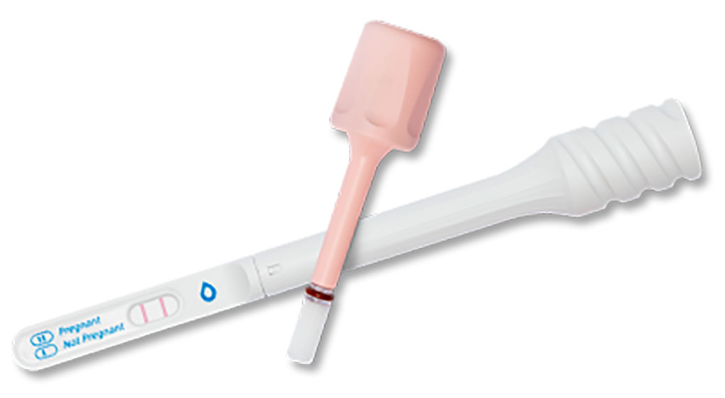 Image: Salistick is the first rapid saliva-based pregnancy test (Photo courtesy of Salignostics)