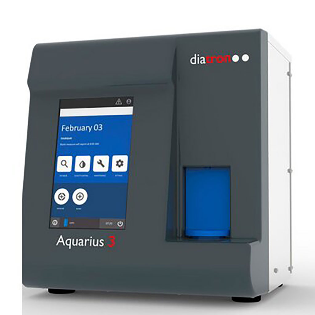 Image: The Aquarius 3 three part differential IVD hematology analyzer for Complete Blood Count testing (Photo courtesy of Diatron)