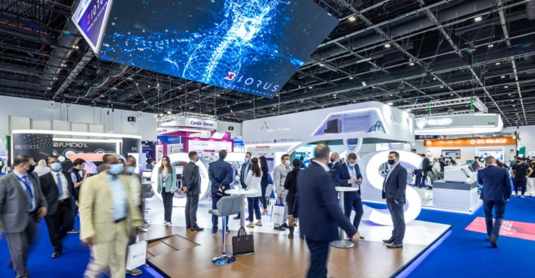 The focus on technology and sustainability has seen unprecedented demand from exhibitors (Photo courtesy of Informa Markets)