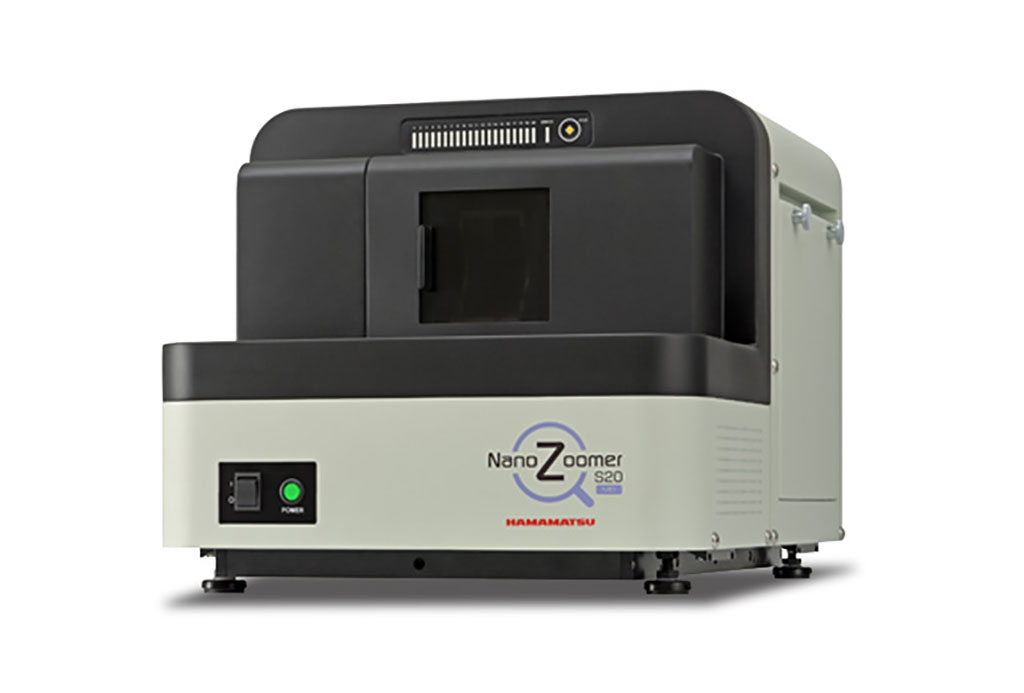 Image: NanoZoomer S20MD Slide scanner system C16300-21MDEU (Photo courtesy of Hamamatsu Photonics)