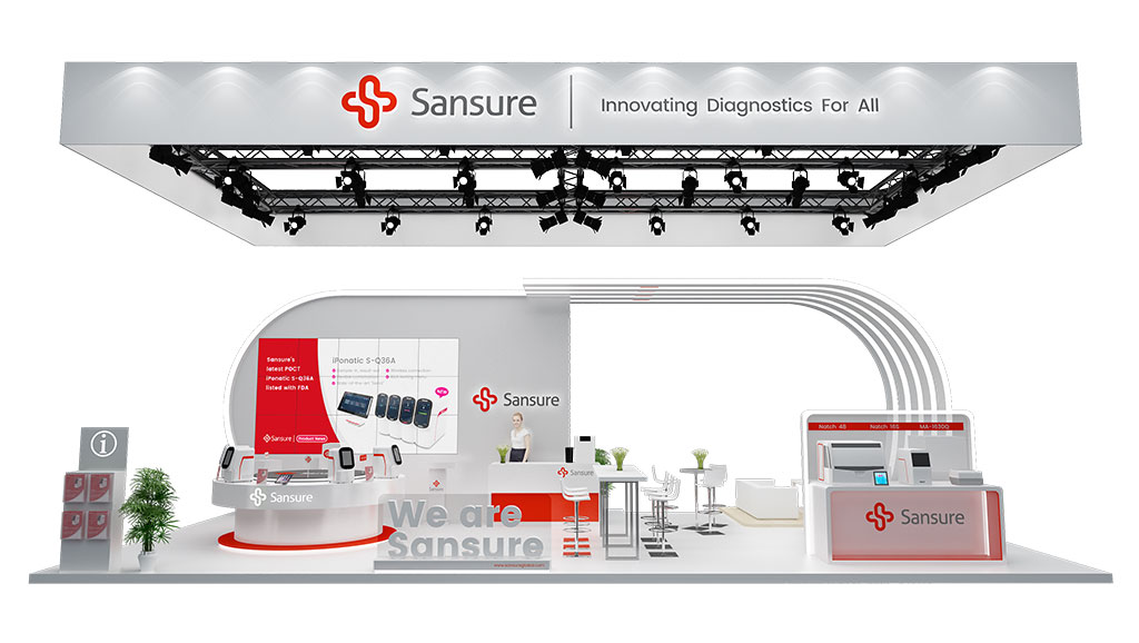 Image: Sansure is presenting its advanced diagnostics solutions at Medlab Middle East 2023 (Photo courtesy of Sansure)