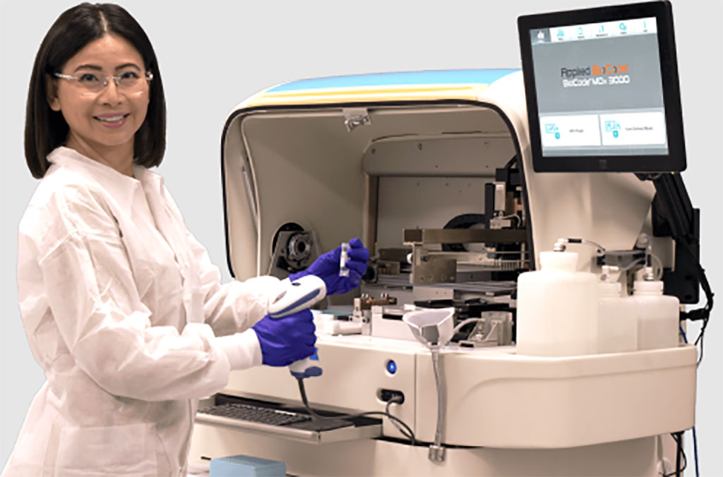 Image: The BioCode MDx-3000 automated system maximizes sample throughput without compromising quality (Photo courtesy of Applied BioCode)