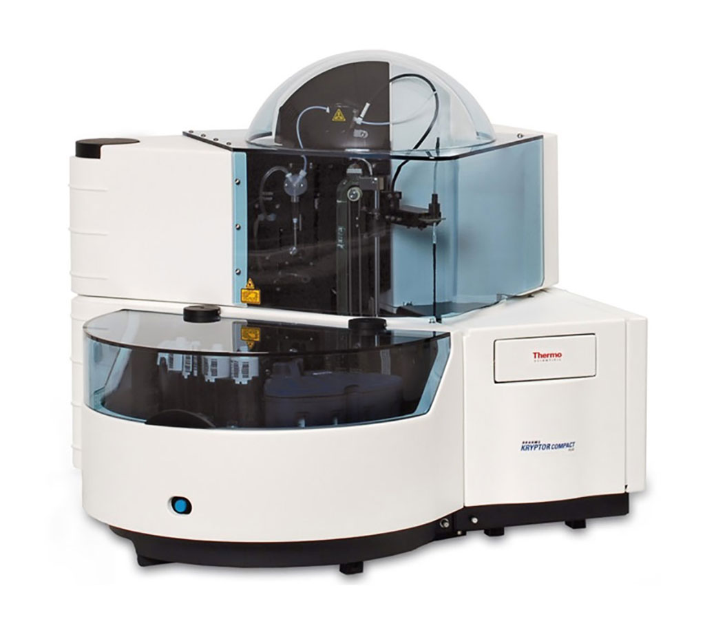 Image: Thermo Scientific B•R•A•H•M•S KRYPTOR compact PLUS fully automated random-access benchtop immunanalyzer (Photo courtesy of Thermo Fisher Scientific)