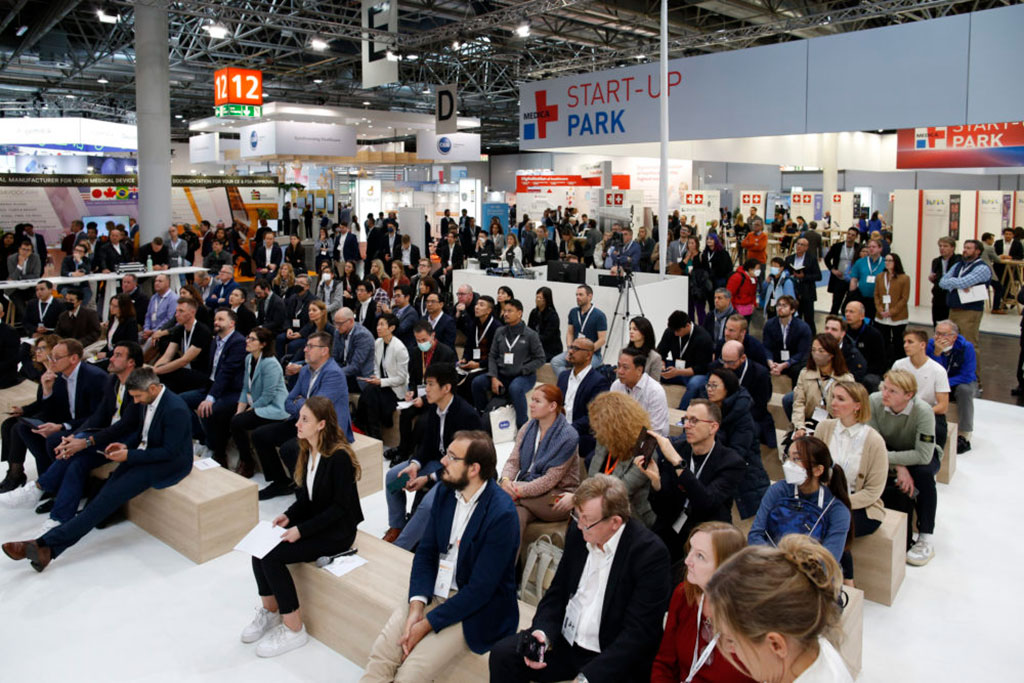 Image: The final pitches of the MEDICA Start-up COMPETITION have been among the most popular program highlights (Photo courtesy of MEDICA)