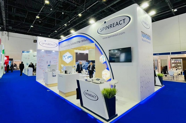 Image: The latest developments in IVD showcased at Medlab Middle East 2024 (Photo courtesy of Spinreact)