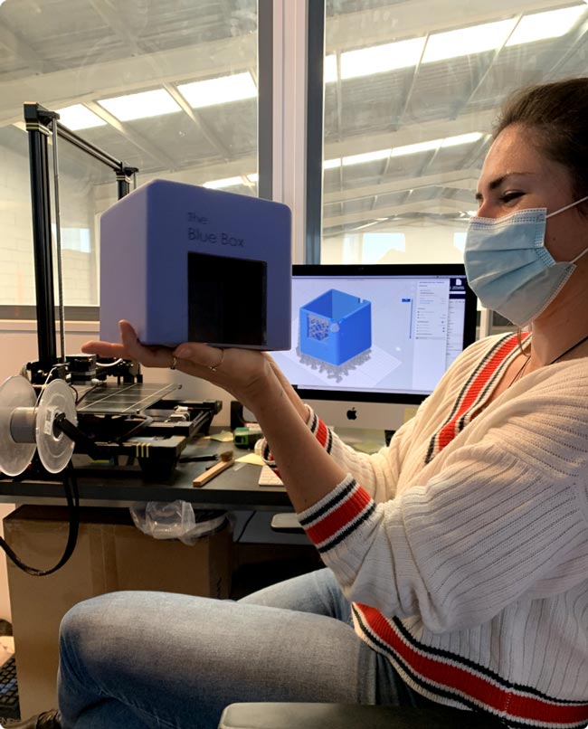 Image: The device can address the diagnostic challenges of breast cancer in young women with dense breast tissue (Photo courtesy of The Blue Box)