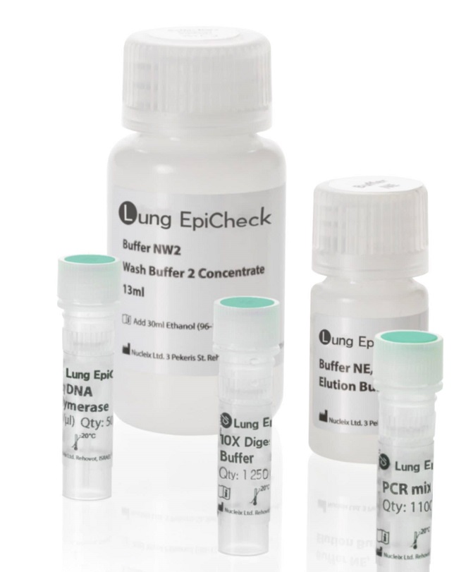 Image: Lung EpiCheck is a simple blood test that detects lung tumor DNA circulating in the blood (Photo courtesy of Nucleix)