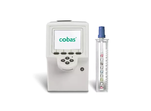 Image: The cobas liat SARS-CoV-2, Influenza A/B & RSV nucleic acid test runs on the cobas liat system (Photo courtesy of Roche)