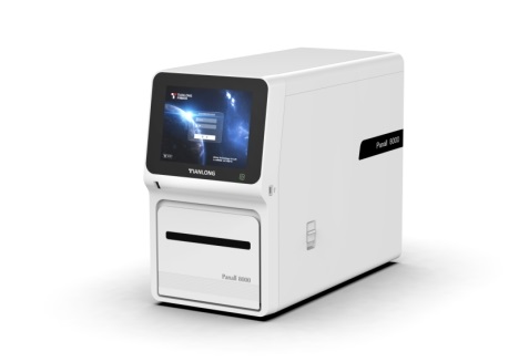 Image: The Panall 8000 All-in-one Molecular Diagnosis system is being showcased at ADLM 2024 (Photo courtesy of Tianlong)