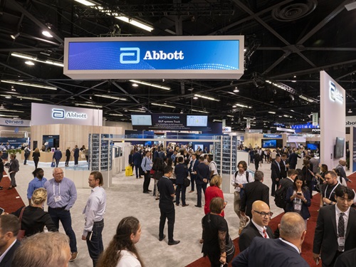 Image: Abbott is offering product demonstrations and one-on-one connection opportunities with experts at ADLM 2024 (Photo courtesy of Abbott)