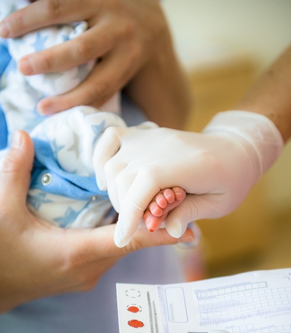 Image: The blood test can help predict which preterm babies will go onto develop bronchopulmonary dysplasia (Photo courtesy of 123RF)