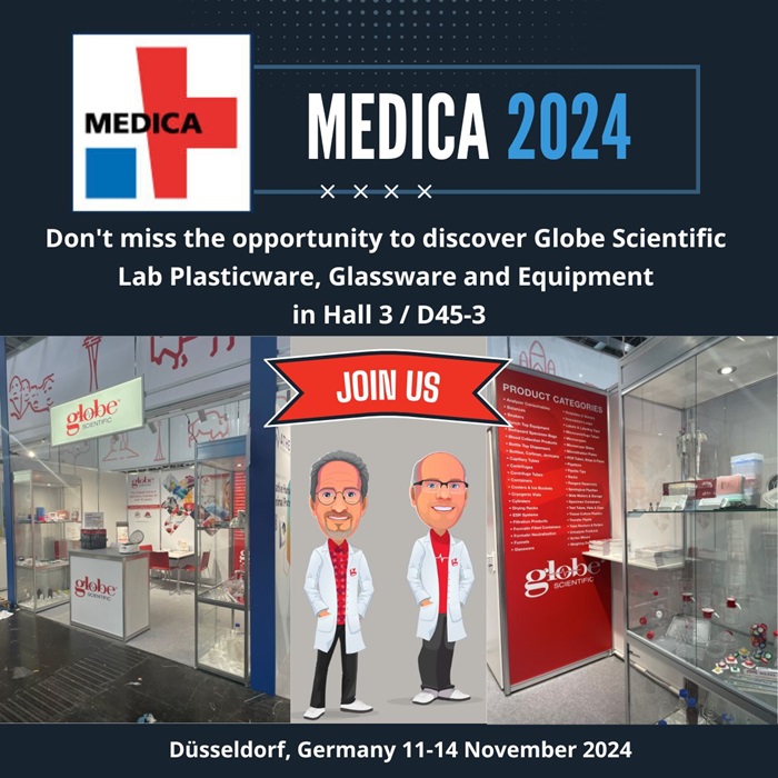 Image: Globe Scientific is presenting cutting-edge solutions for meeting lab needs at MEDICA 2024 (Photo courtesy of Globe Scientific)