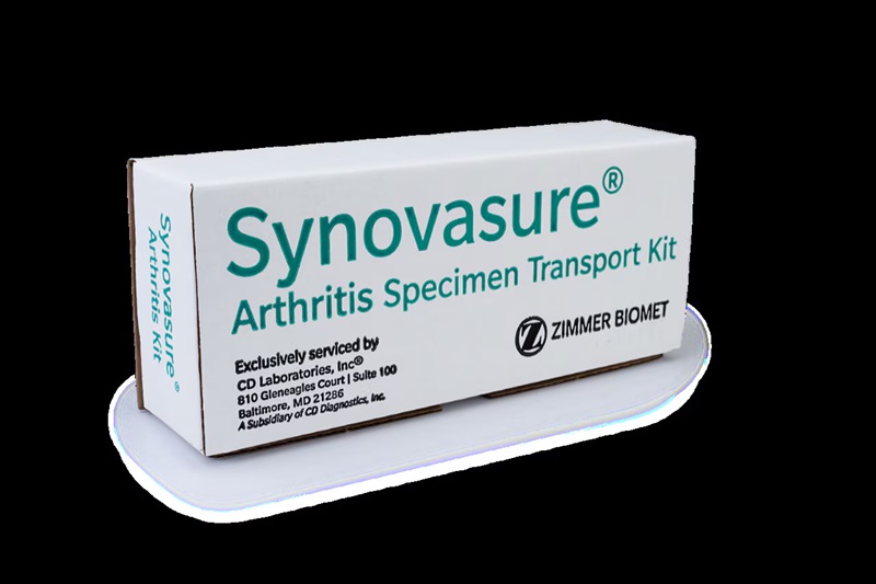 Image: The Synovasure RISC Panel utilizes a single synovial fluid specimen for assessing biomarkers associated with common arthritis types (Photo courtesy of CD Diagnostics)