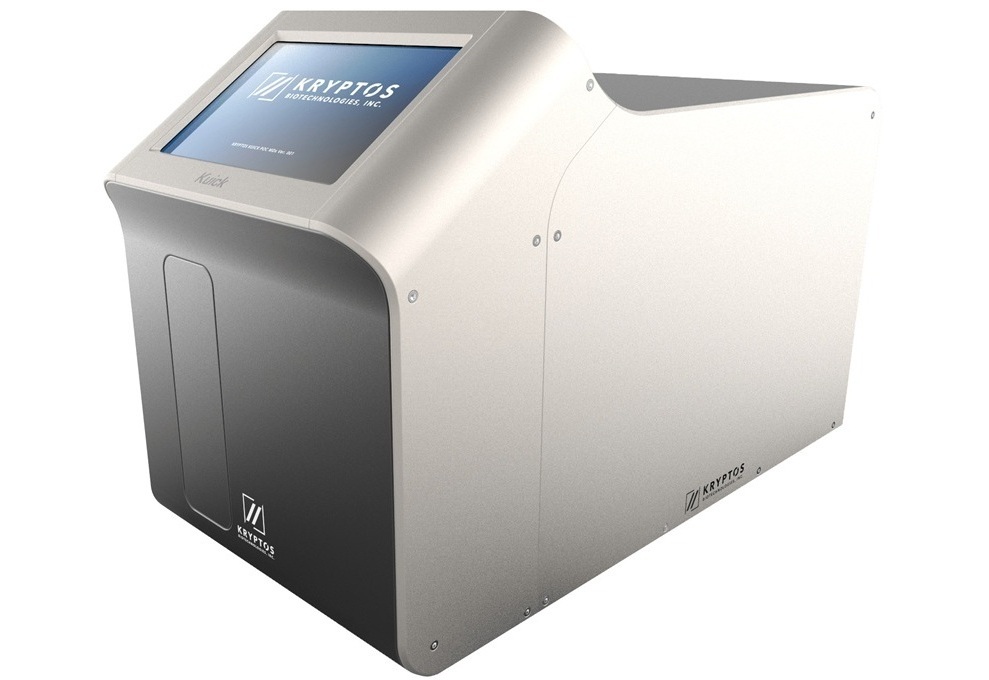 Image: The KUICK System uses proprietary point-of-care technology to deliver highly accurate results in minutes (Photo courtesy of Kryptos)