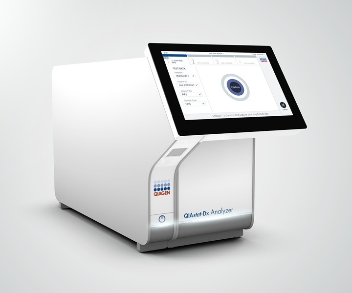 Image: The QIAstat-Dx Gastrointestinal Panel 2 Mini B runs on the QIAstat-Dx system (Photo courtesy of QIAGEN)