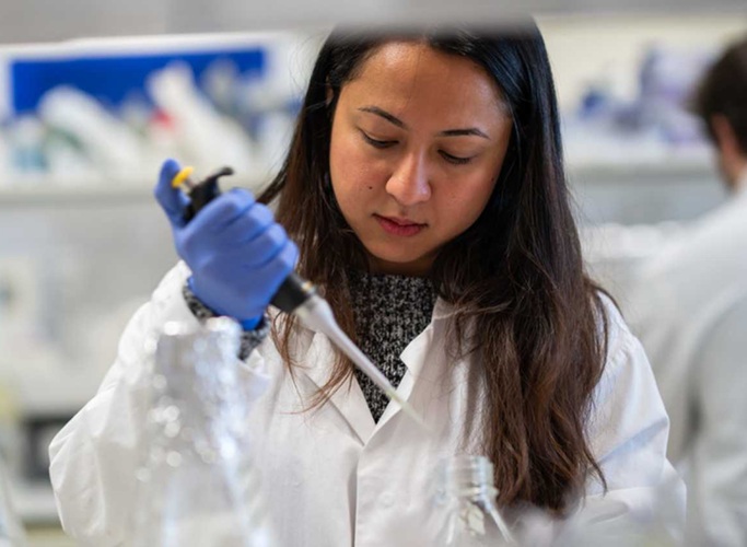 Image: Researchers are developing a blood test that predicts the risk of secondary breast cancer (Photo courtesy of The University of Sheffield)