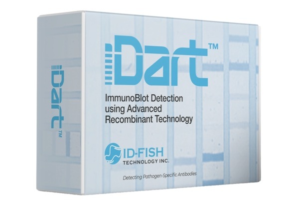 Image: The Lyme IgM ImmunoBlot test kit has received FDA clearance (Courtesy of ID-FISH Technology)