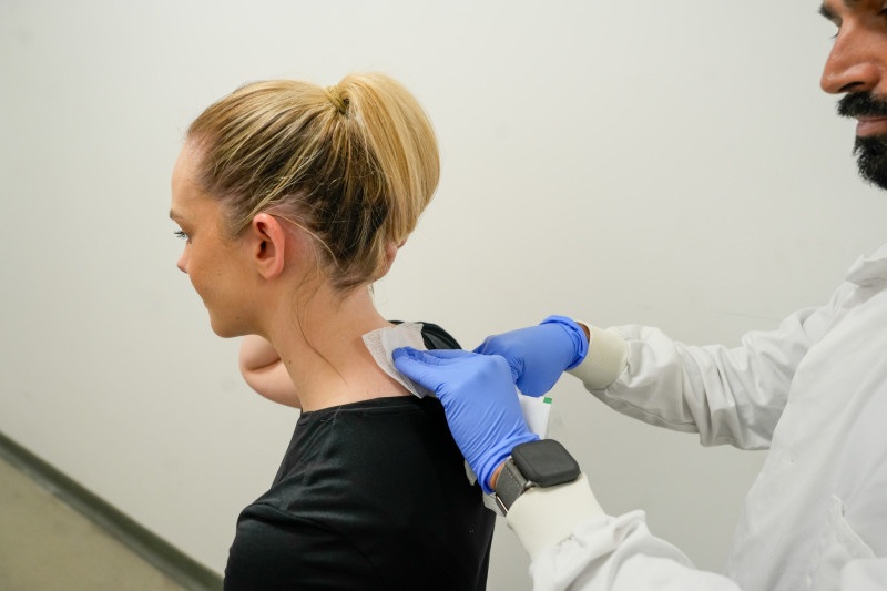 Image: Skin swabs could detect Parkinson’s disease up to seven years before symptoms appear (Photo courtesy of The University of Manchester)