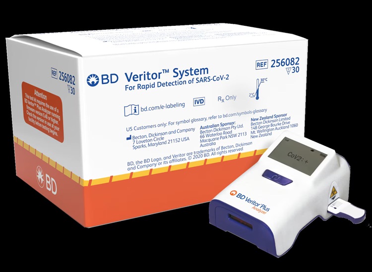Image: The BD Veritor System for SARS-CoV-2 delivers easy-to-read results using BD Veritor Plus Analyzer (Photo courtesy of BD)