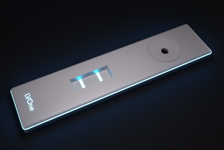 Image: The novel GFAP lateral flow device measures a protein released into the bloodstream following brain injury (Photo courtesy of Upfront Diagnostics)