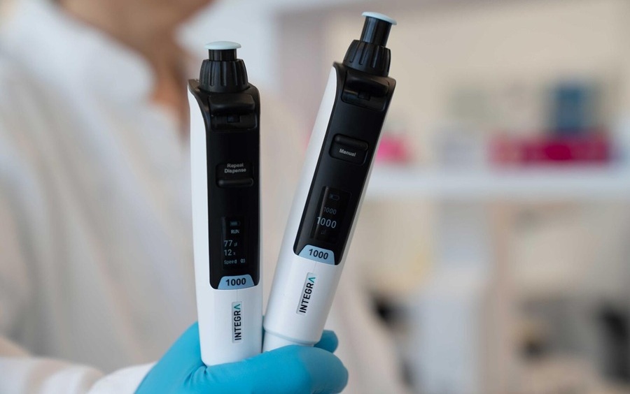 Image: The SWITCH hybrid pipette is designed to simplify and accelerate pipetting tasks (Photo courtesy of INTEGRA)