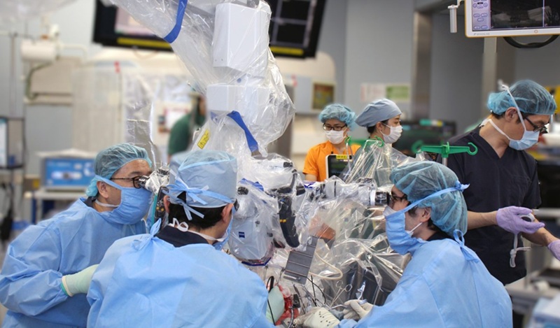 Image: The new system allows surgeons to identify genotyping of brain tumors and determine optimal resection margins during surgery (Photo courtesy of Nagoya University)