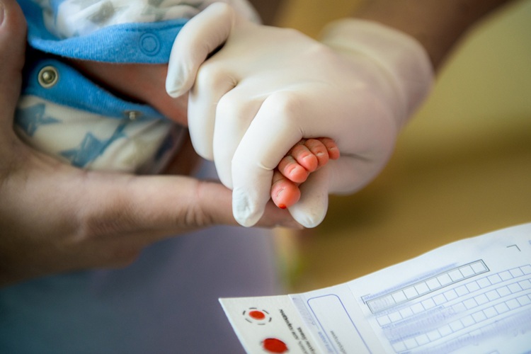 Image: Integration of genomic sequencing into newborn blood screening can enable earlier detection of rare diseases (Photo courtesy of MCRI)