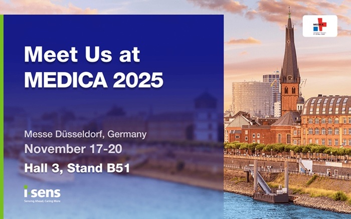 Image: i-SENS welcomes partners, collaborators, and visitors at MEDICA 2025 to explore how its innovations are reshaping POC diagnostics (Photo courtesy of i-SENS) Image: i-SENS welcomes partners, collaborators, and visitors at MEDICA 2025 to explore how its innovations are reshaping POC diagnostics (Photo courtesy of i-SENS)