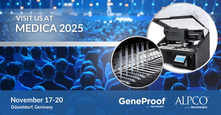 Image: Visitors to GeneProof’s booth at MEDICA 2025 can explore the company’s latest advancements in PCR diagnostics and molecular solutions (Photo courtesy of GeneProof)