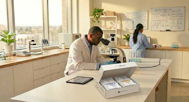 Image: Scout’s patented molecular technology delivers results matching high-complexity PCR 99% of the time (Photo courtesy of Scout Health)