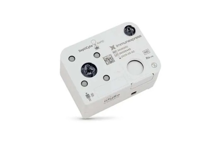 Image: The SeptiCyte RAPID cartridge for the Idylla molecular testing system (Photo courtesy of Immunexpress)