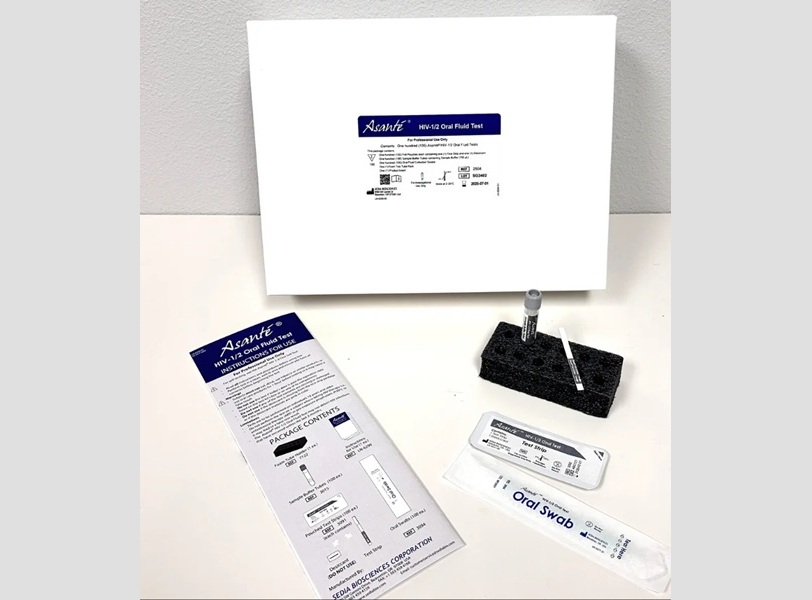 Image: The WHO-approved Asanté HIV-1/2 Oral Fluid Test brings rapid, non-invasive diagnosis to POC settings (Photo courtesy of Sedia Biosciences)