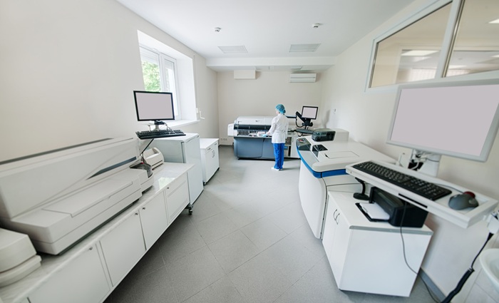 Image: Existing hospital analyzers offer a low-cost method to screen for fake vaccines (Photo courtesy of 123RF)