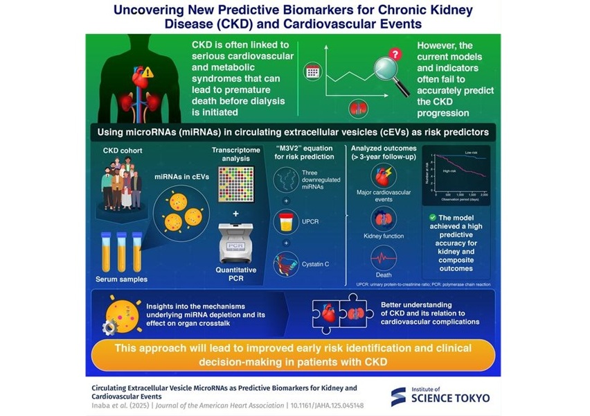 Image: The minimally invasive tool can accurately assess the risk of cardiovascular complications in CKD (Photo courtesy of Institute of Science Tokyo)