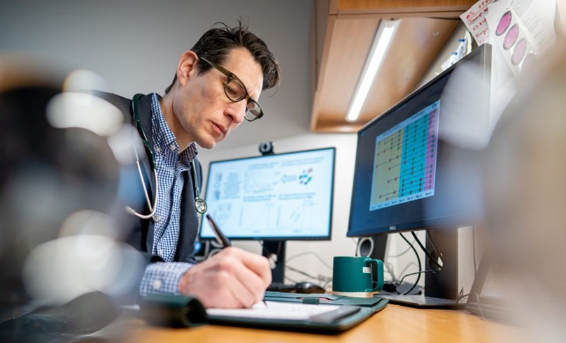 Image: The findings by Joshua Wolf, PhD, MBBS, offers a potential path to earlier treatment for children with leukemia (Photo courtesy of St. Jude Children’s Research Hospital)