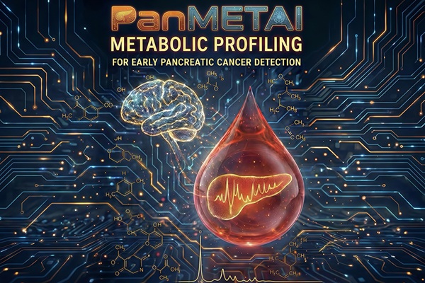Image: PanMETAI technology integrates AI with metabolic profiling for early diagnosis of pancreatic cancer (Photo courtesy of Academia Sinica)