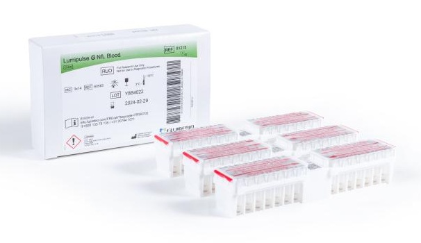 Image: The Lumipulse G NfL Blood assay assay is designed for use on the Lumipulse G system and provides a quantitative result intended to support neurological evaluation (photo courtesy of Fujirebio)