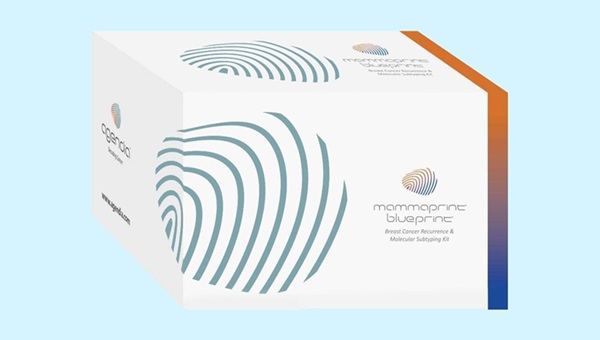 Image: MammaPrint is a 70‑gene expression test that stratifies risk of distant metastasis into UltraLow, Low, High 1, and High 2 categories (photo courtesy of Agendia)