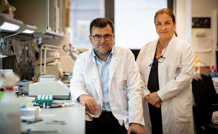 Image: Eduard Batlle and Elena Sancho, ICB researchers and study authors (photo courtesy of Institute for Research in Biomedicine)
